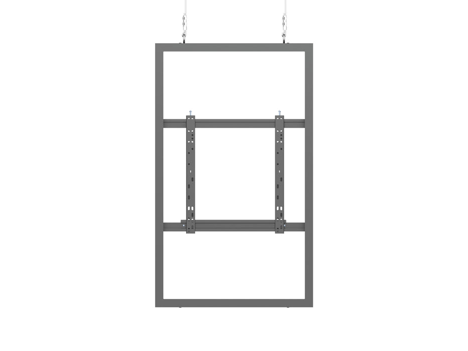 Multibrackets M Pro Series Enclosure 50" Wire Medium B2B Black Signage Display Enclosures Multibrackets
