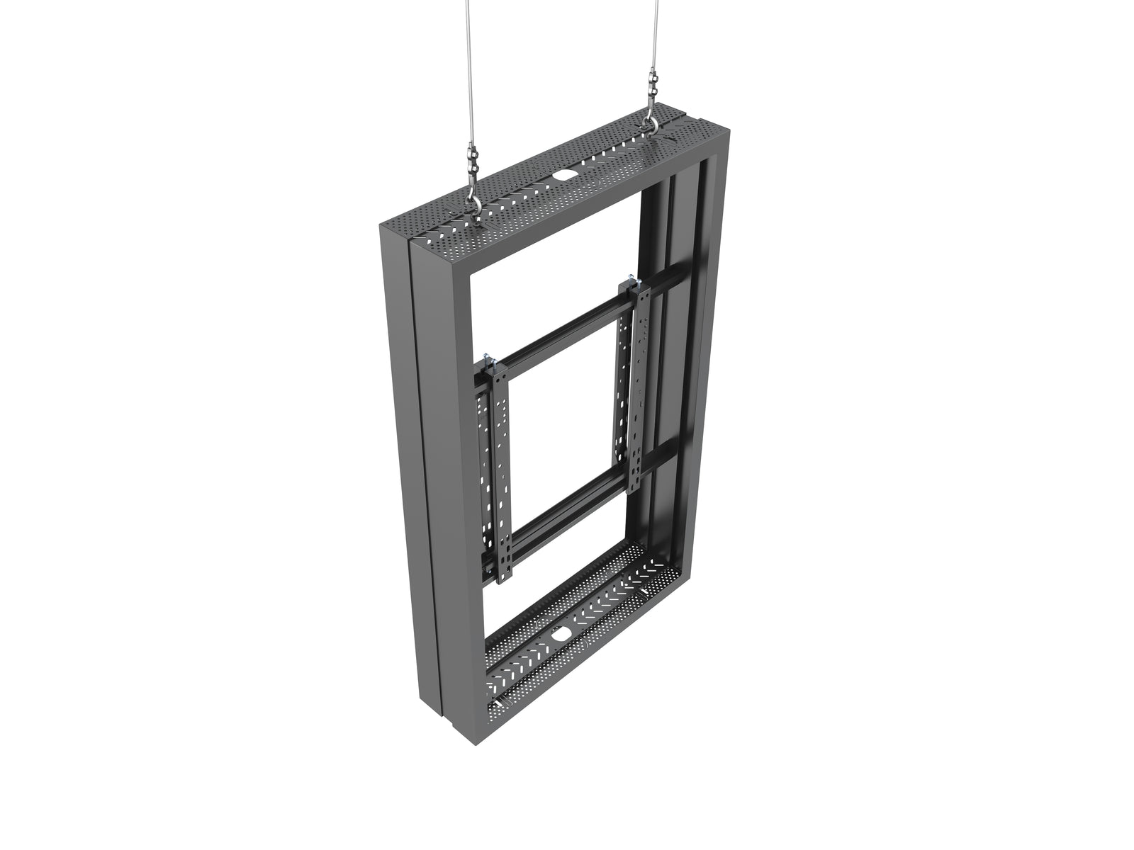 Multibrackets M Pro Series Enclosure 50" Wire Medium B2B Black Signage Display Enclosures Multibrackets