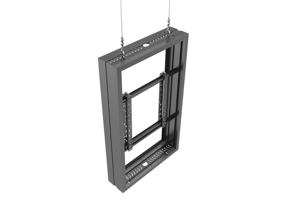 Multibrackets M Pro Series Enclosure 50" Wire Medium B2B Black Signage Display Enclosures Multibrackets