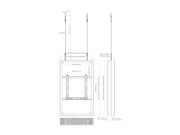 Multibrackets M Pro Series Enclosure 50" Wire Medium B2B Black Signage Display Enclosures Multibrackets
