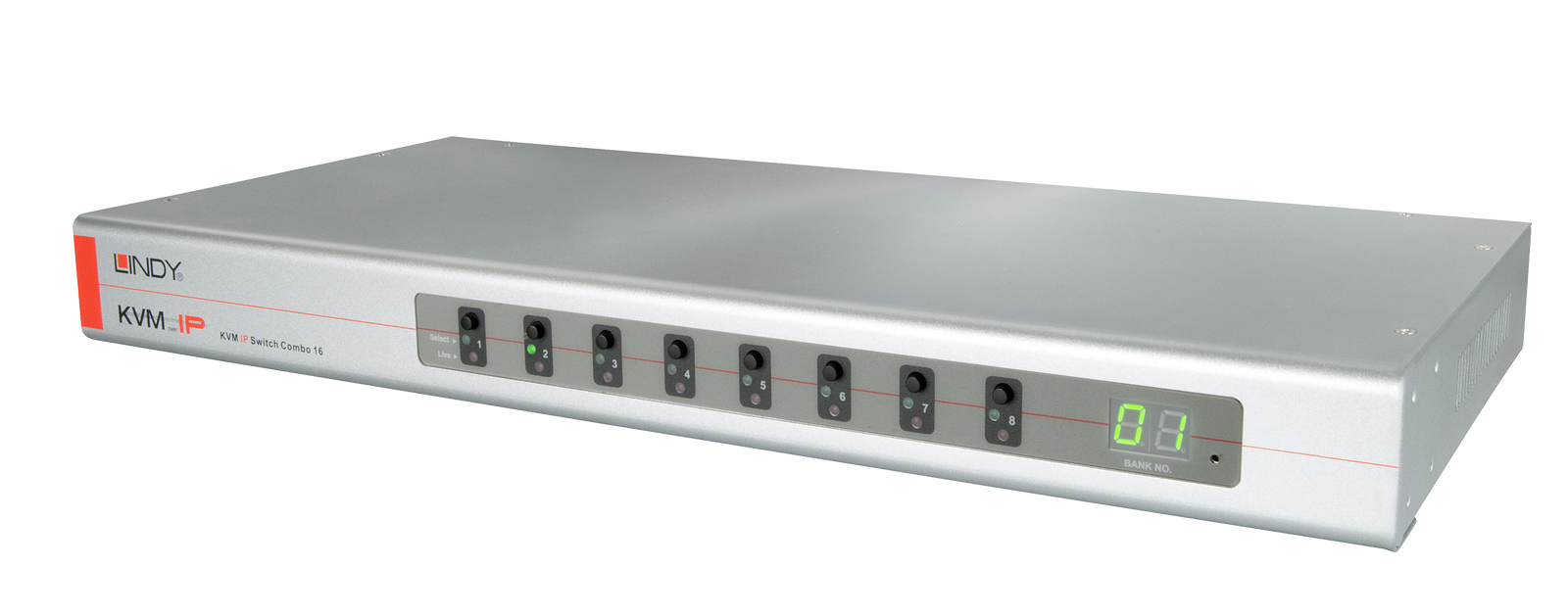 Lindy 8 Port VGA, USB & PS/2 Combo KVM Switch | 39523 Switches Lindy