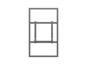 Multibrackets M Pro Series Enclosure 50" Medium B2B Black Signage Display Enclosures Multibrackets