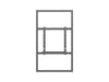 Multibrackets M Pro Series Enclosure 50" Medium B2B Black Signage Display Enclosures Multibrackets