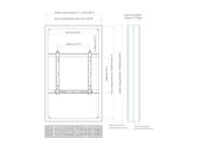 Multibrackets M Pro Series Enclosure 50" Medium B2B Black Signage Display Enclosures Multibrackets