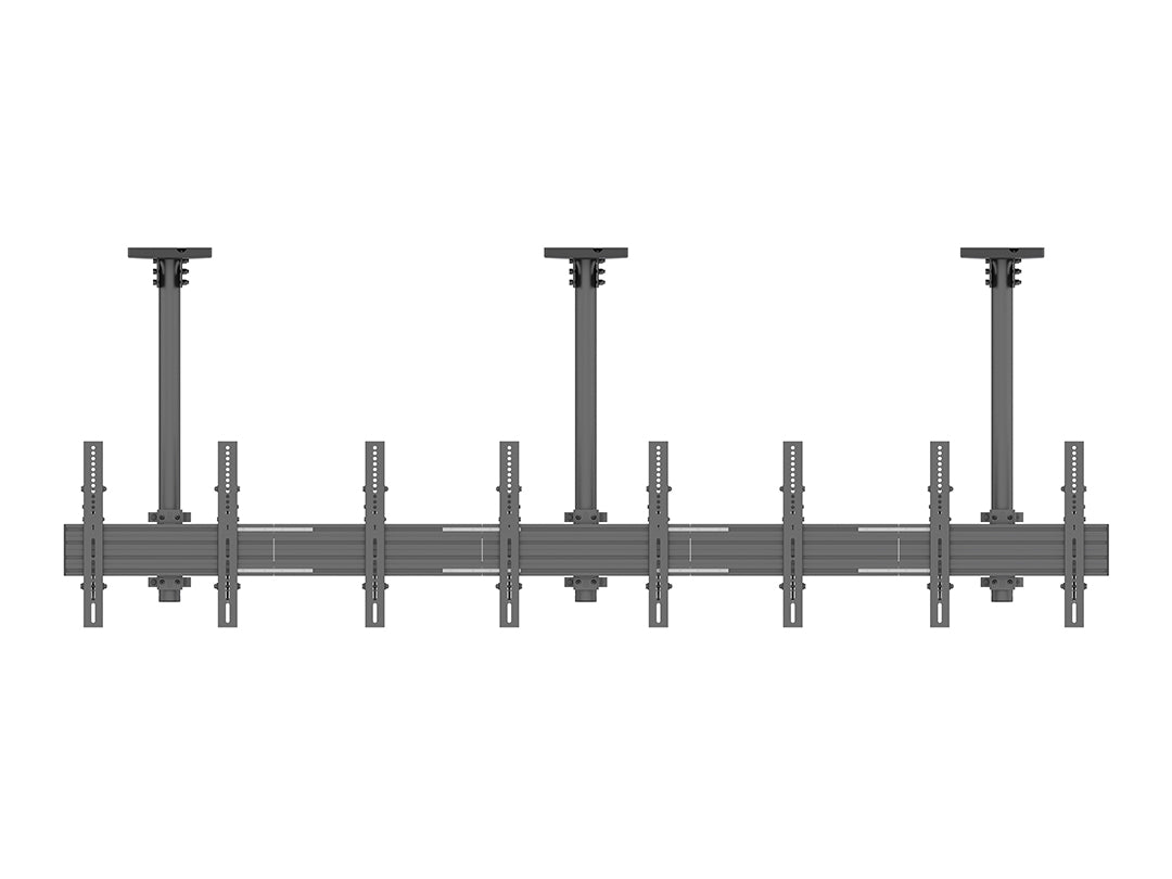 Multibrackets 0.8m Tilt 40"-65" Pro Series Menu Board Ceiling Mount For 4 Screens Ceiling Mount Bracket Multibrackets