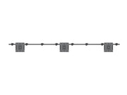 Multibrackets 0.8m Tilt 40"-65" Pro Series Menu Board Ceiling Mount For 4 Screens Ceiling Mount Bracket Multibrackets