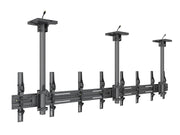 Multibrackets 0.8m Tilt 40"-65" Pro Series Menu Board Ceiling Mount For 4 Screens Ceiling Mount Bracket Multibrackets