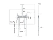 Multibrackets MBW1U Fixed M Pro Series Collaboration Wallmount - (32"-86") Wall Mount Bracket Multibrackets