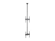 Multibrackets MBC2UP M Pro 3m 2-Screen Ceiling Mount For 40"-65" Screens | 7340234813964 Ceiling Mount Bracket Multibrackets