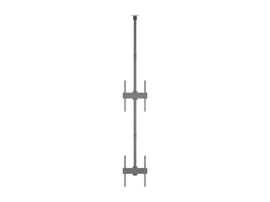 Multibrackets MBC2UP M Pro 3m 2-Screen Ceiling Mount For 40"-65" Screens | 7340234813964