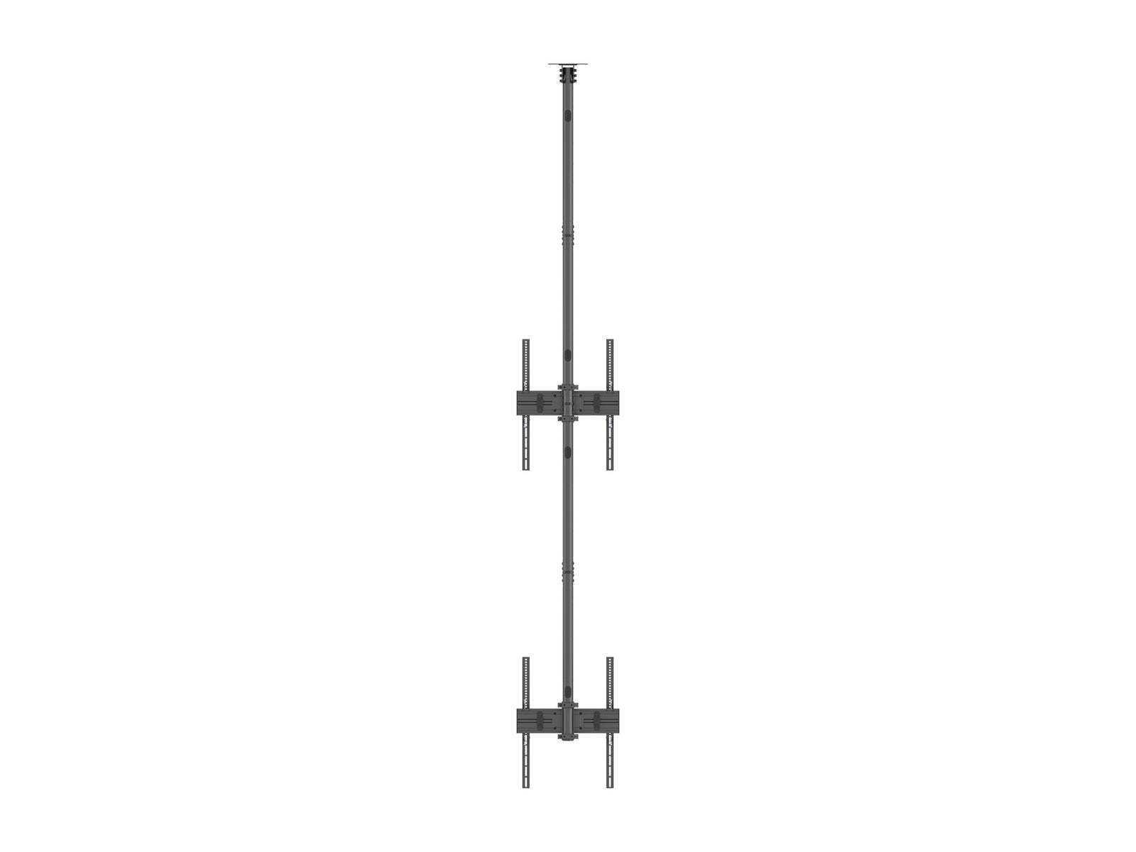 Multibrackets MBC2UP M Pro 3m 2-Screen Ceiling Mount For 40"-65" Screens | 7340234813964 Ceiling Mount Bracket Multibrackets