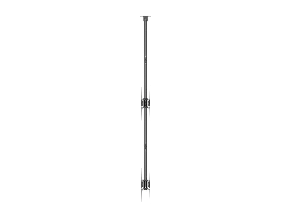 Multibrackets MBC2U2P M Pro 3m 4-Screen Ceiling Mount For 40"-65" Screens | 7340234813988