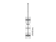 Multibrackets MBC2U2P M Pro 3m 4-Screen Ceiling Mount For 40"-65" Screens | 7340234813988 Ceiling Mount Bracket Multibrackets