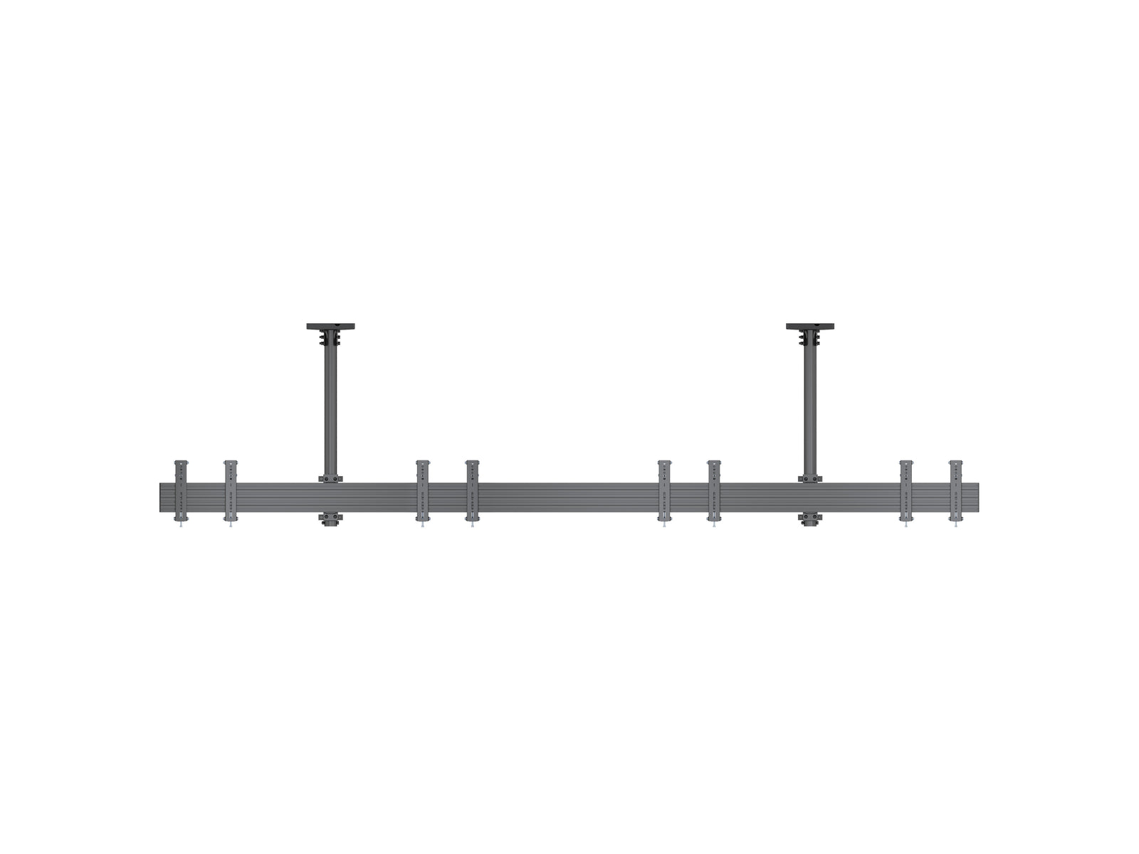 Multibrackets M Menu Board Pro 4-Screen Ceiling Mount For 32"-43" Screen | 200x200 VESA Ceiling Mount Bracket Multibrackets