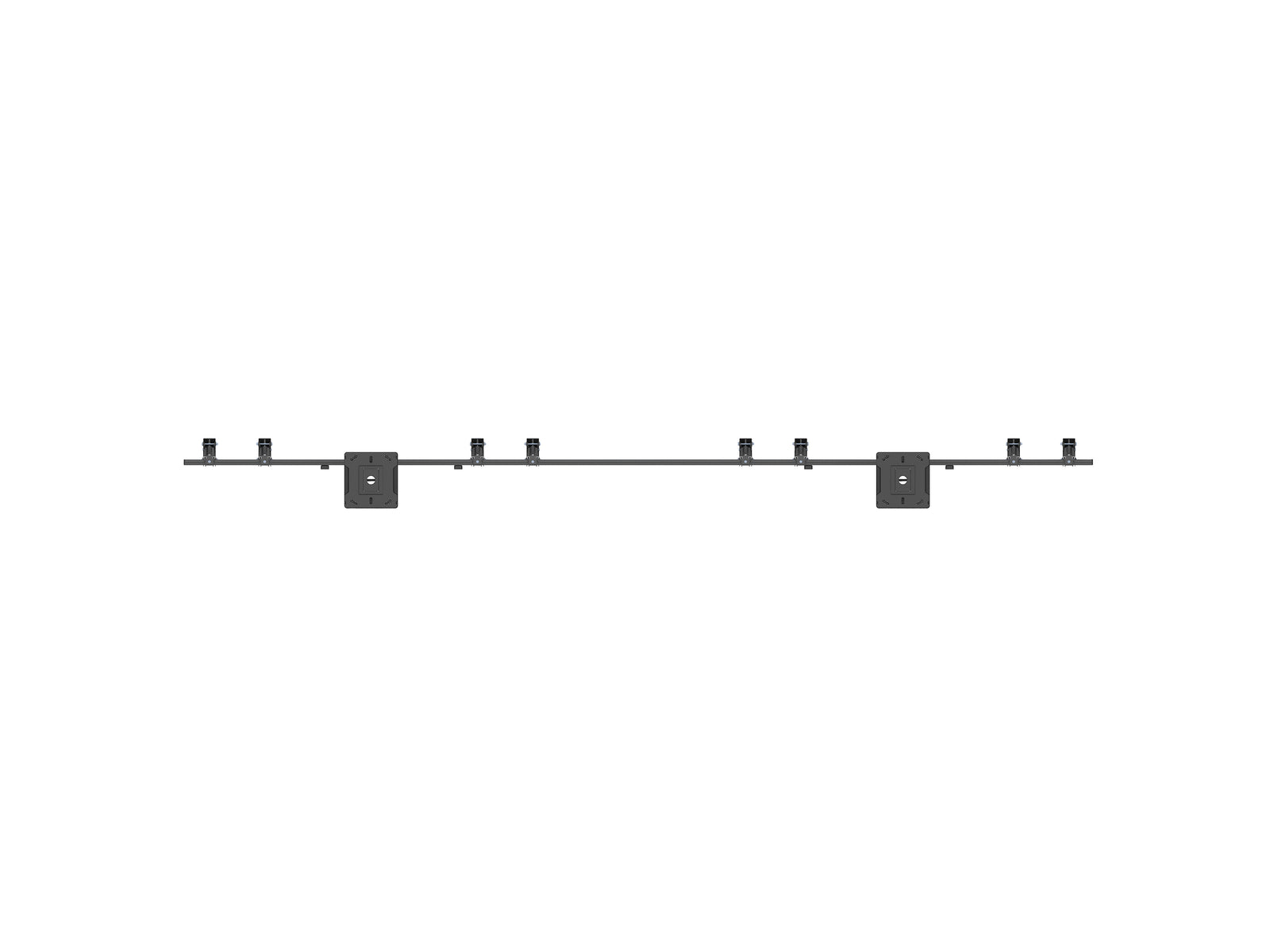 Multibrackets M Menu Board Pro 4-Screen Ceiling Mount For 32"-43" Screen | 200x200 VESA Ceiling Mount Bracket Multibrackets