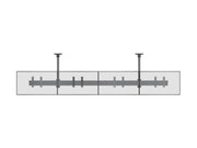 Multibrackets M Menu Board Pro 4-Screen Ceiling Mount For 32"-43" Screen | 200x200 VESA Ceiling Mount Bracket Multibrackets