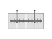 Multibrackets M Menu Board Pro 4-Screen Ceiling Mount For 32"-43" Screen | 200x200 VESA Ceiling Mount Bracket Multibrackets
