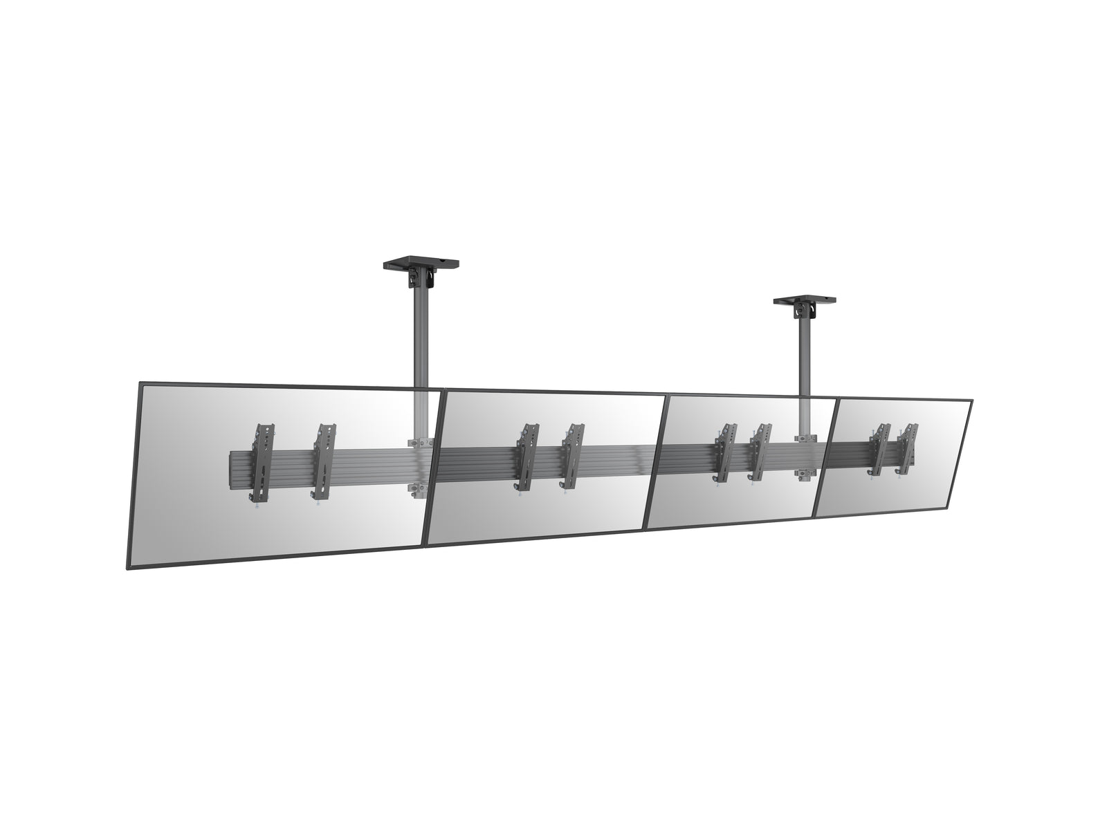 Multibrackets M Menu Board Pro 4-Screen Ceiling Mount For 32"-43" Screen | 200x200 VESA Ceiling Mount Bracket Multibrackets