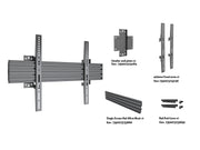Multibrackets MBW1U Fixed M Wallmount Pro - (40"-75") Wall Mount Bracket Multibrackets