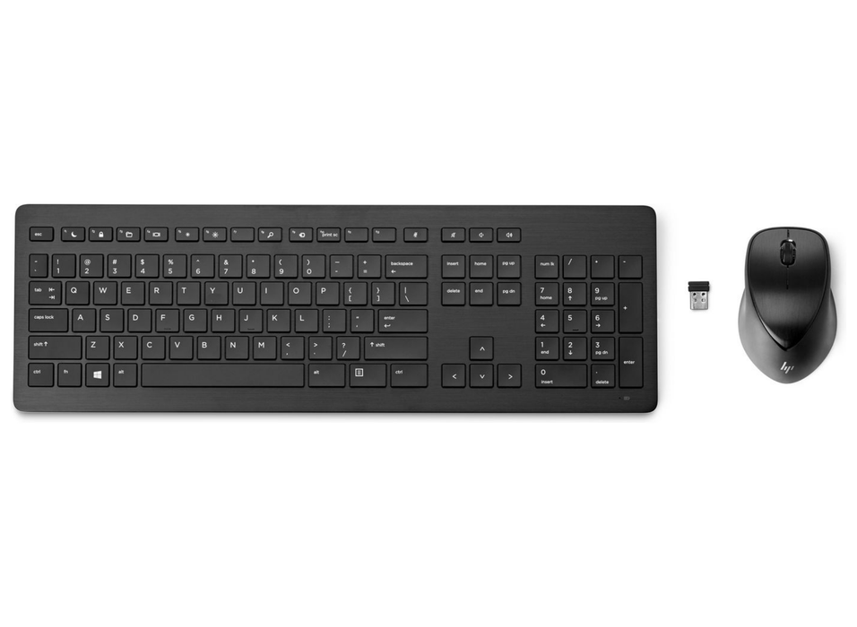 HP 950MK Rechargeable Wireless Keyboard & Mouse Combo – UK Layout | 3M165AA#ABU