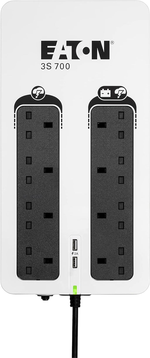 Eaton 3S Gen2 Desktop UPS Uninterruptible Power Supply - 3S700B