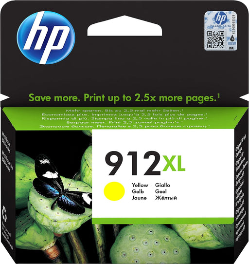 HP 912XL High Yield Yellow Original Ink Cartridge