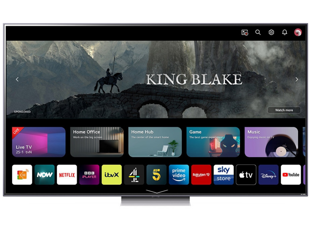 LG QNED86 75" 4K Smart Ultra HD TV 2023 | 75QNED866RE.AEK Hotel TV LG