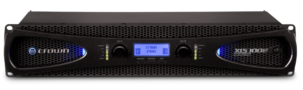 Crown XLS 1002 Two-channel, 350W @ 4Ω Power Amplifier