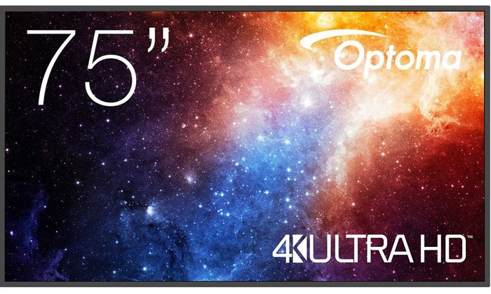 Optoma N-Series / N3751K 75" 4K Ultra HD Professional Digital Signage Display Digital Signage Display Optoma