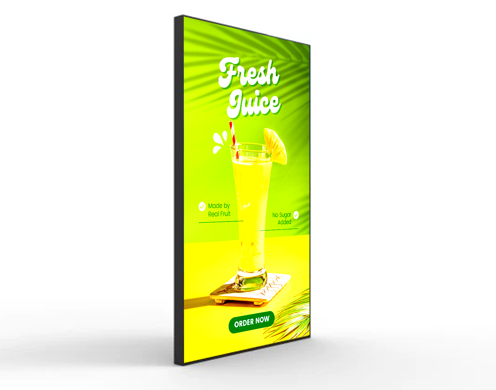 Ultra High Brightness Window Display - 3500cd/m2 Candela High Brightness Digital Signage ScreenMoove 43 inch (96x55cm) Portrait USB Plug and Play