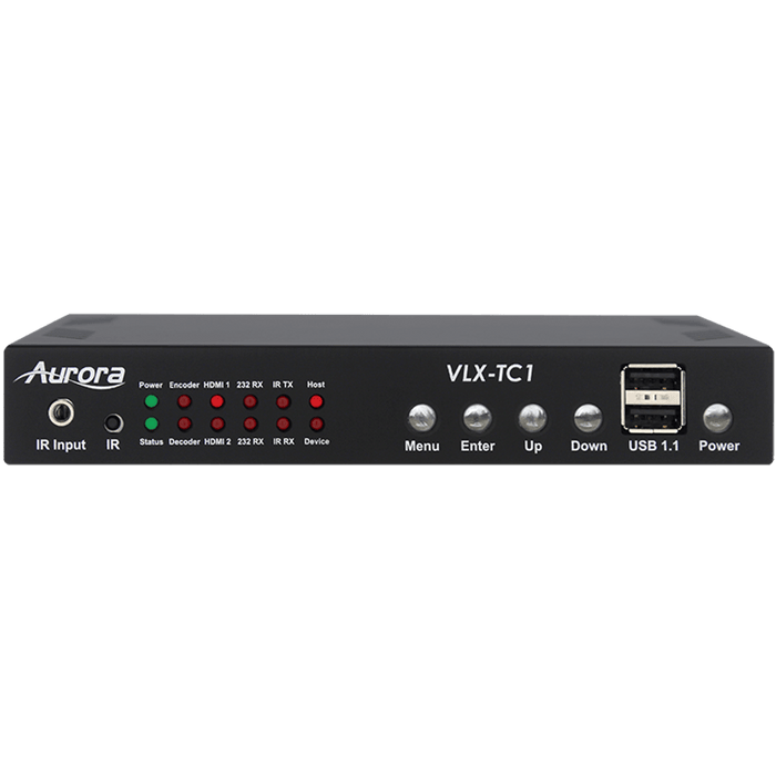 Aurora VLX-TC1-CF 4K 1Gbps AV-over-IP Transceiver Box AV Extender Aurora