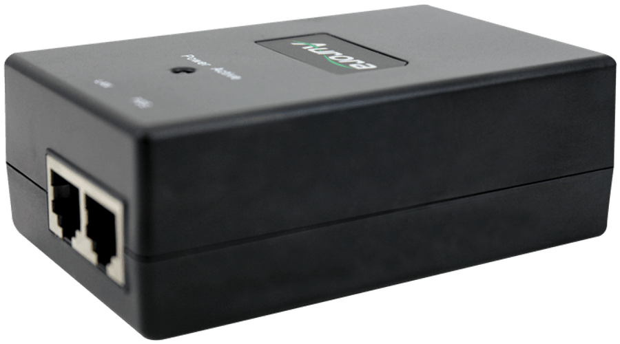 Aurora Multimedia PS0081-1-UK 48vDC 24W Gigabit Power Supply Injector Adapter Cables Aurora