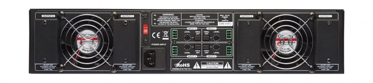 Cloud Electronics Contractor VA4120 Power Amplifier Audio Amplifier Cloud Electronics