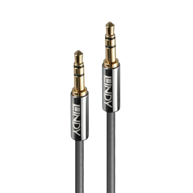 Lindy 3m 3.5mm Audio Cable, Cromo Line | 35323 Audio / Video Cable Lindy