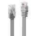 Lindy 3m Cat.6 U/UTP Flat Network Cable, Grey | 47493 Network Cable Lindy