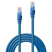 Lindy 3m Cat.6 U/UTP Network Cable, Blue | 48019 LAN / Ethernet Cable Lindy