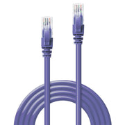 Lindy 3m Cat.6 U/UTP Network Cable, Purple | 48124 LAN / Ethernet Cable Lindy