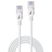 Lindy 3m Cat.6A U/UTP Ultra Slim Network Cable, Grey | 47585 Network Cable Lindy