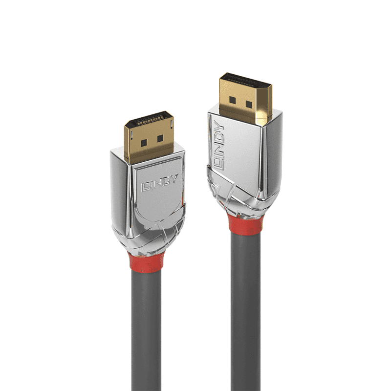 Lindy 3m DisplayPort 1.2 Cable, Cromo Line | 36303 DisplayPort Cable Lindy