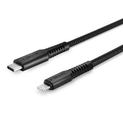 Lindy 3m Reinforced USB Type C to Lightning Cable | 31288 USB Cable Lindy