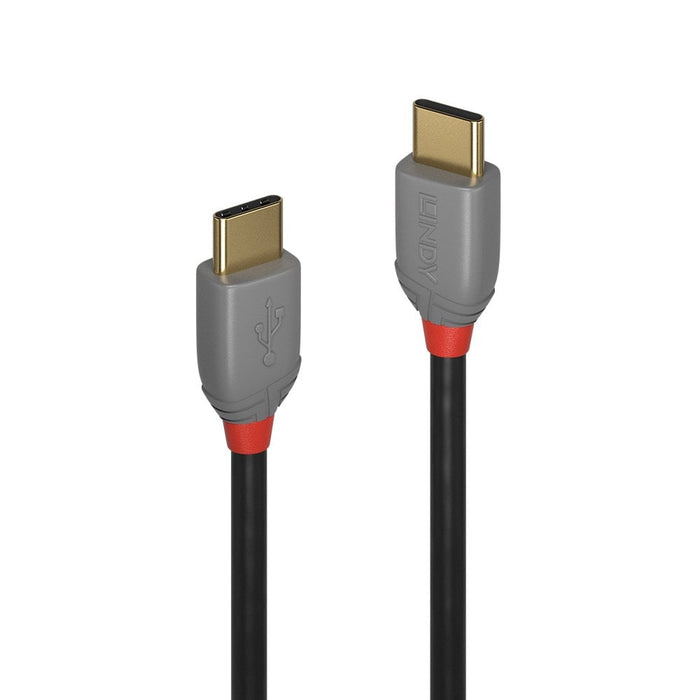 Lindy 3m USB 2.0 Type C to C Cable, Anthra Line | 36873 USB-C Cable Lindy