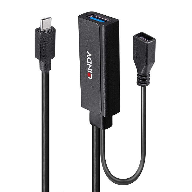 Lindy 3m USB 3.2 Gen 1 C/A Active Extension | 43352 USB Hub & Docking Station Lindy