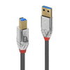 Lindy 3m USB 3.2 Type A to B Cable, 5Gbps, Cromo Line | 36663
