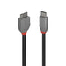 Lindy 3m USB 3.2 Type C to Micro-B Cable, Anthra Line | 36623 USB-C Cable Lindy