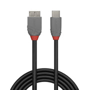 Lindy 3m USB 3.2 Type C to Micro-B Cable, Anthra Line | 36623 USB Cable Lindy
