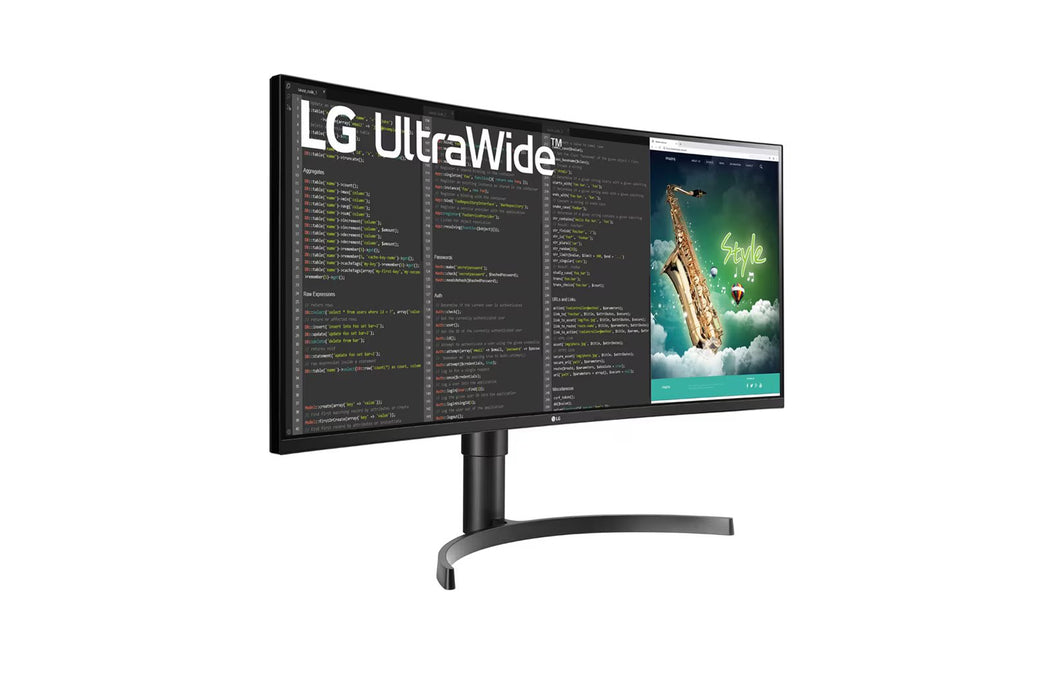 LG 35WN75CP-B 35" UltraWide™ QHD HDR VA Curved Monitor