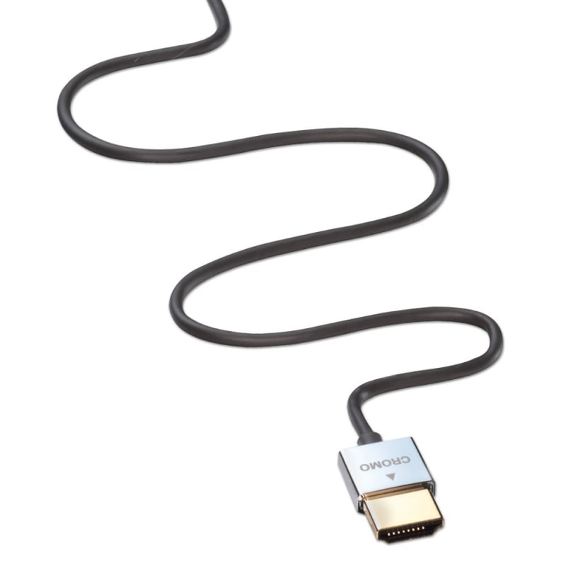 Lindy 4.5m CROMO Slim Active High Speed HDMI 2.0 A/D Cable With Ethernet And 4K Support | 41679 HDMI Cable Lindy