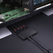 Lindy 4 Port Display Port 1.2 MST Hub | 38431 USB Hub & Docking Station Lindy