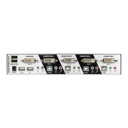 Lindy 4 Port DVI-I Single Link, USB 2.0 & Audio KVM Switch Pro - 39337 Switches Lindy