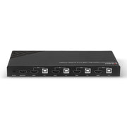 Lindy 4 Port HDMI 4K60, USB 2.0 & Audio KVM Switch | 32810 Switches Lindy